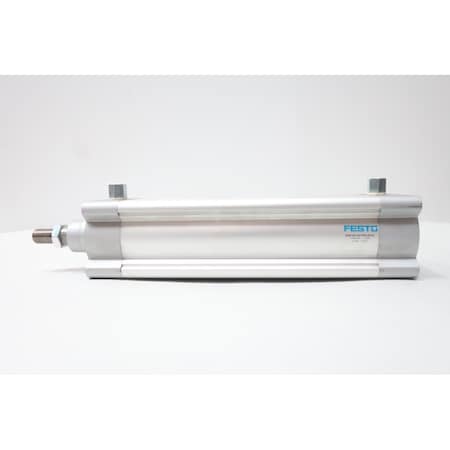 Festo 80MM 12BAR 250MM DOUBLE ACTING PNEUMATIC CYLINDER DSBC-80-250-PPVA-N3T4